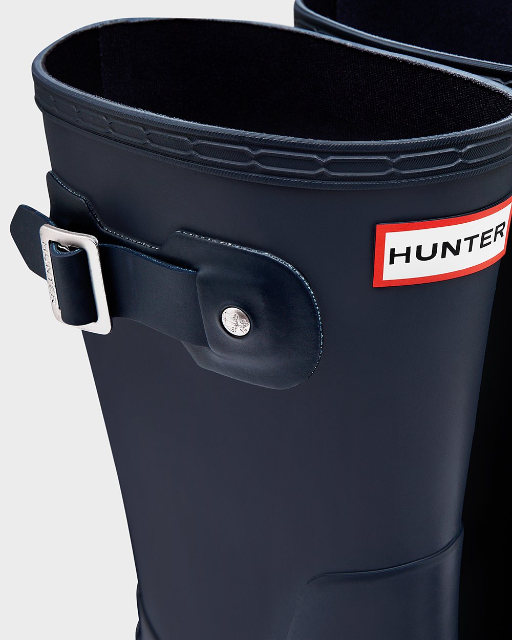 Botas De Cortas Hunter Hombre Azul Marino Original 621749-DQP